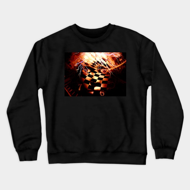 Spirals of time Crewneck Sweatshirt by rolffimages